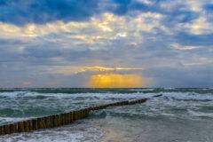 Presse Pressefoto Helmut Kruse Sonnenspot im Meer